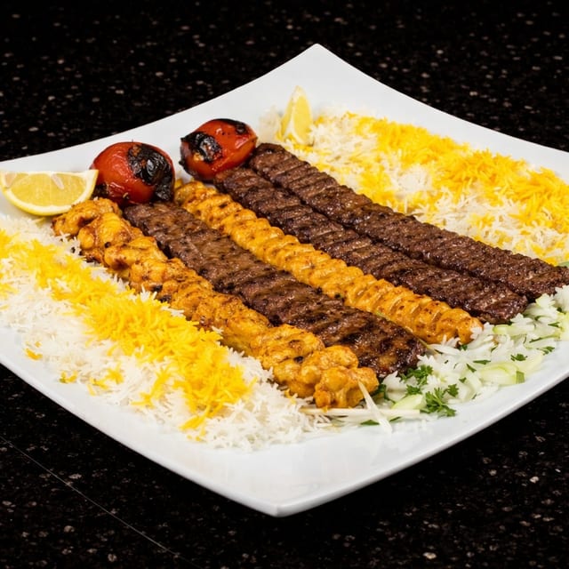 #2 - The Koobideh Feast Combo Platter.