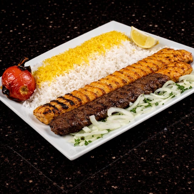 Mixed Koobideh Combo.